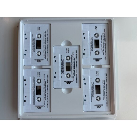 Old Time Radio's Greatest Mysteries 20 Audio Cassette Set 60 Programs 30 Hours B - Picture 4 of 6